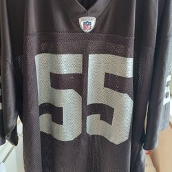 NFL Equipment Onfield Reebok #55 McClain Raiders Jersey 