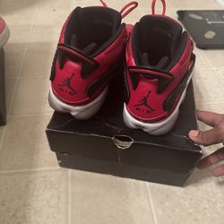 Red Jordan Six rings