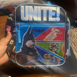 Warner Brothers Kid's DC Super Pets Unite Insulated Reusable Lunch Bag for Boys