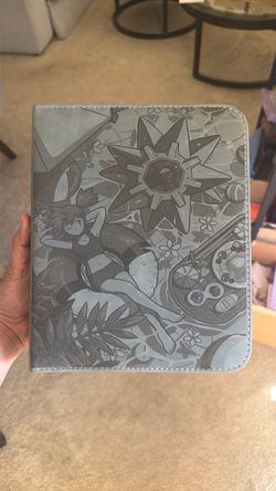 4 Pocket Top Loader Binder featuring Misty & Starmie