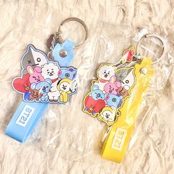 BRAND NEW IN PACKAGE • BTS BT21 Keychains Set