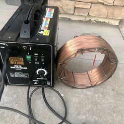 MIG 170 Welder With 33lbs .035 Wire Roll