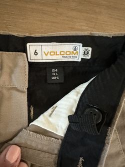 Volcom Shorts- Boys Size 6 Beige