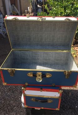 Vintage retro Travel Trunks