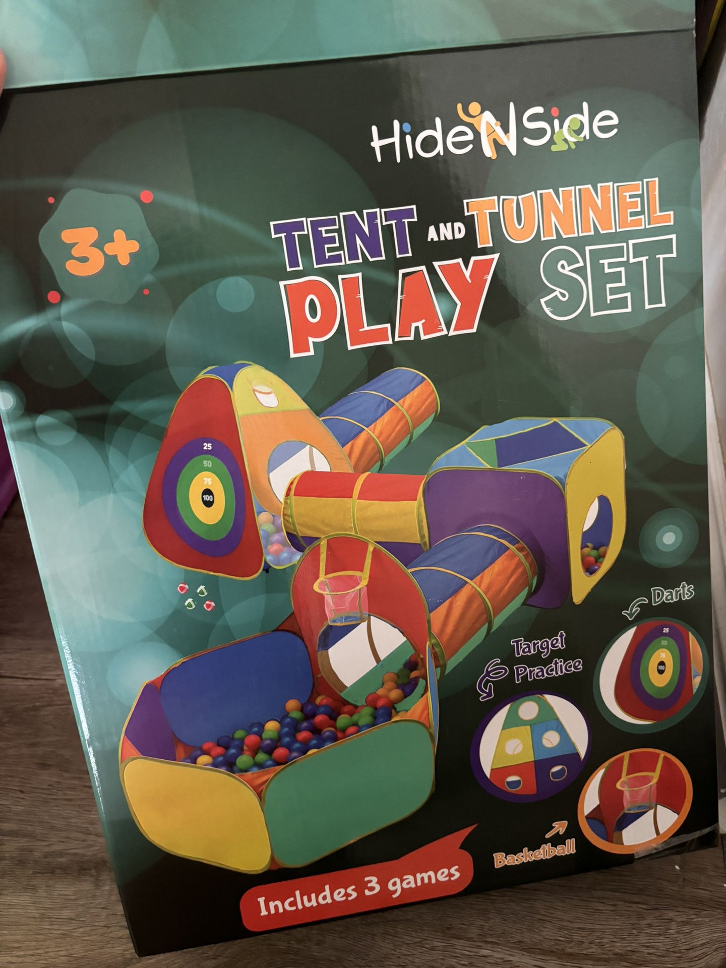 Tent And Tunnel Play Set 