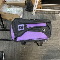 Brunswick 2 Bowling Ball Pro Roller Bag 