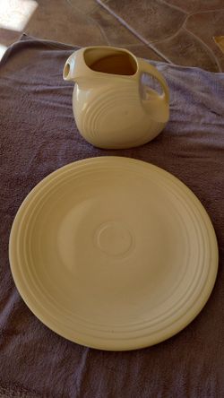 2- Vintage Fiesta Ivory  Items 