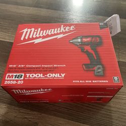 Milwaukee 3/8 Impact Gun $100