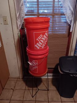 Home Made Water Filter Made Out Of Home Depot Bucket