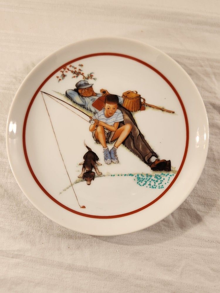 Norman Rockwell Plate