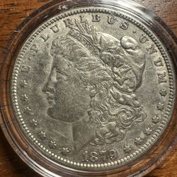 1879 Morgan Silver Dollar Extra Fine 