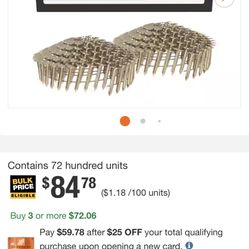 Roofing nails