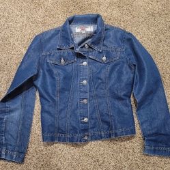 Girls Jean Jacket Size L
