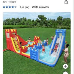 H2OGO! Fort Soakington Kids Inflatable Mega Water Park