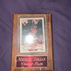 Michael Jordan Plaque 