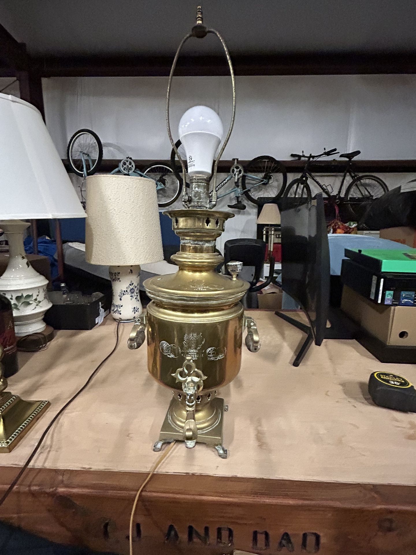 Antique lamp