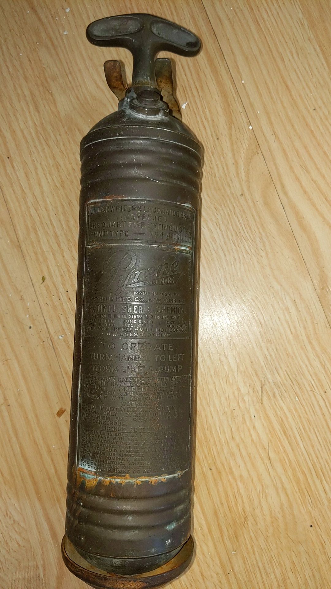 Pyrene Antique Fire Extinguisher for Sale in Fresno, CA OfferUp