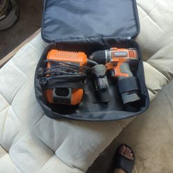 Ridgid Drill And Charger  (OBO)