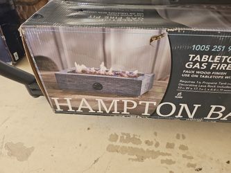 Hampton Bay Table Top Gas Fire Pit