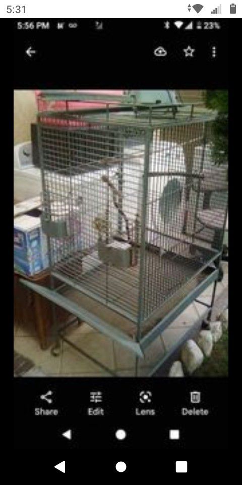 Lg Bird Cage 