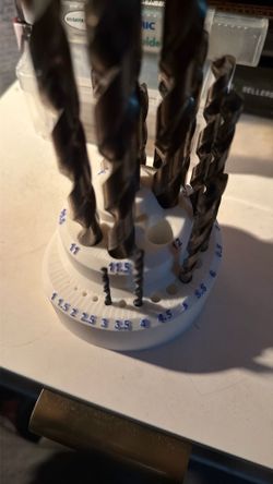 Drill bit organizer - metric