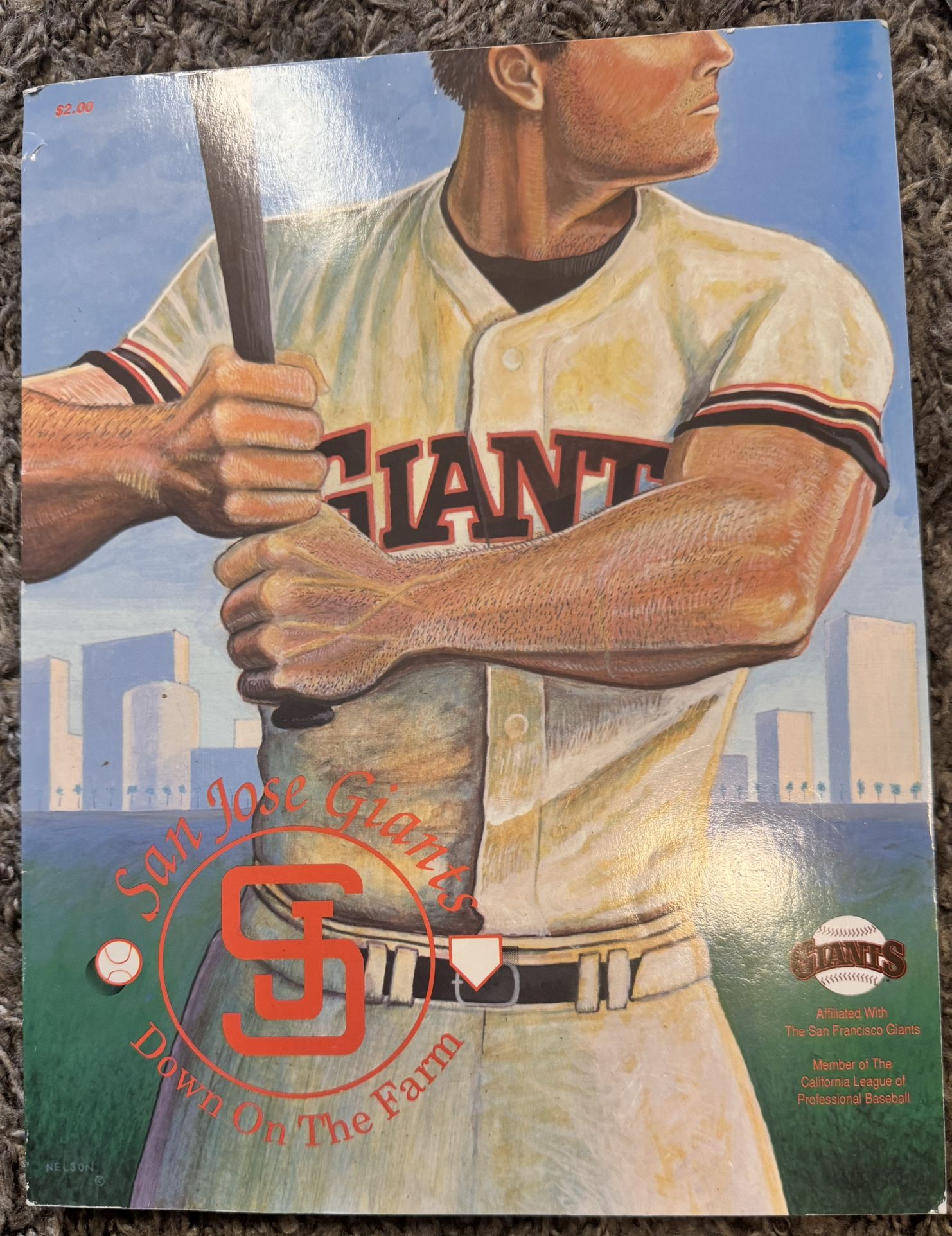 San Jose Giants Souvineer Programs