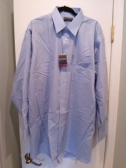 Men's New Tailored Blue Shirt Size 18 1/2