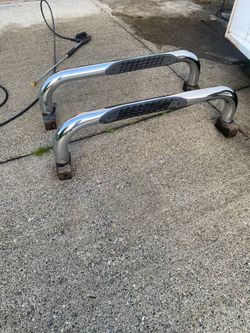 (2002-2010) single cab Silverado 1500 chrome side steps