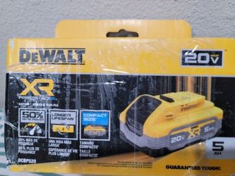 New 20V MAX Premium Lithium-Ion 5.0Ah Battery