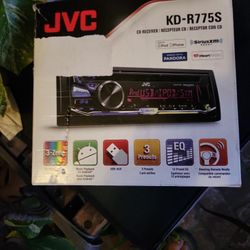 JVC KD-R775S CAR RECEIVER