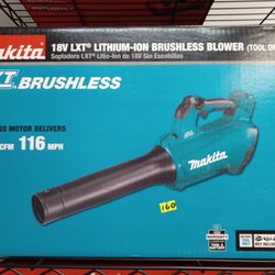 Makita New 18v Brushless Blower 