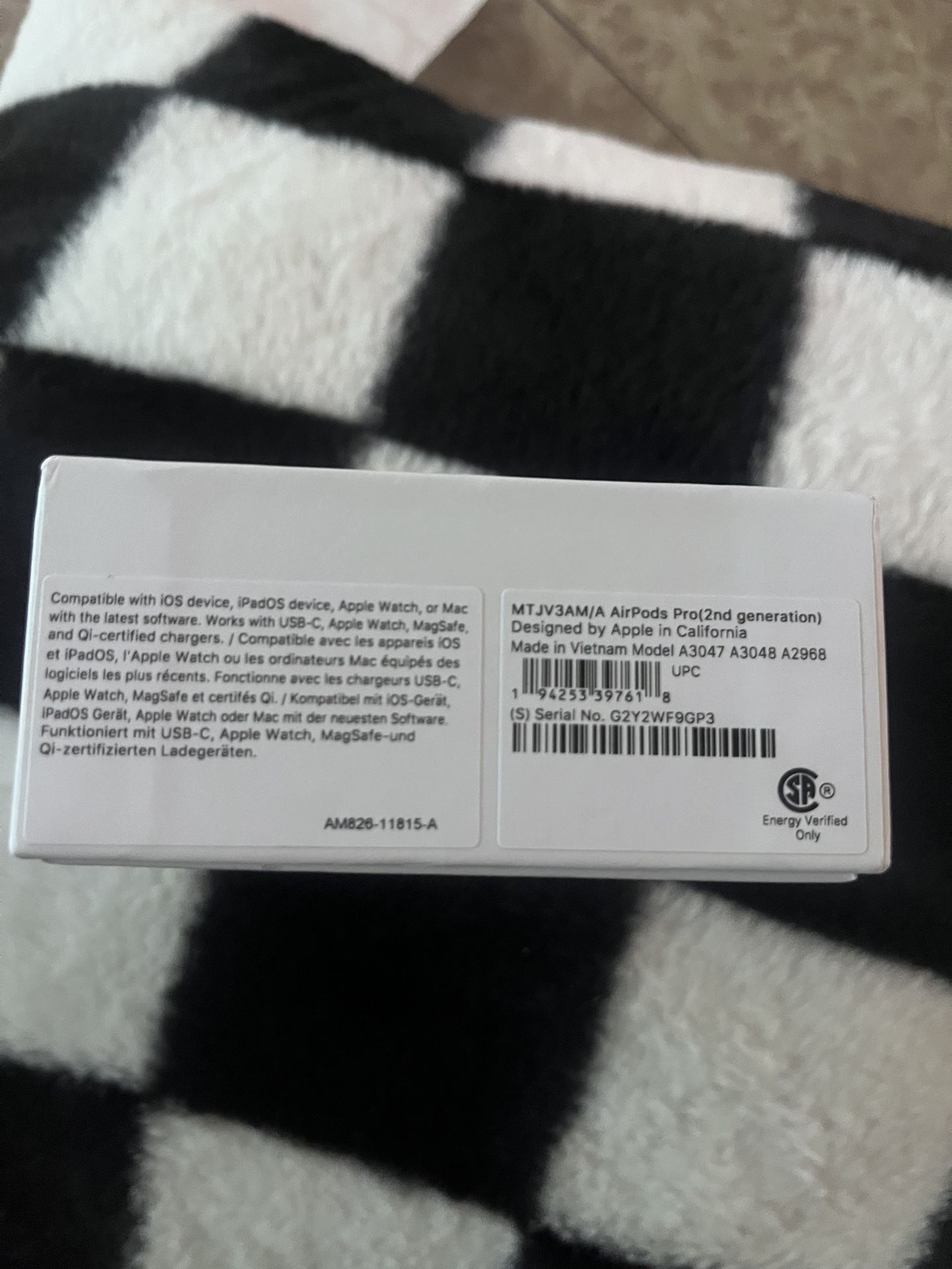 brand new airpods 2 pro gen come with everything