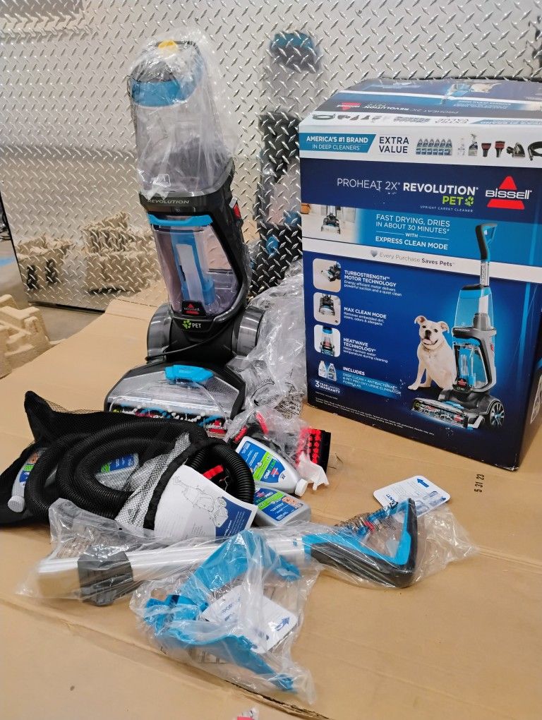Bissell 35797 Pro Heat 2X Revolution Full Size Carpet Cleaner / New