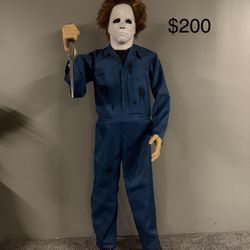 6FT Michael Myers Animatronic Halloween Decoration