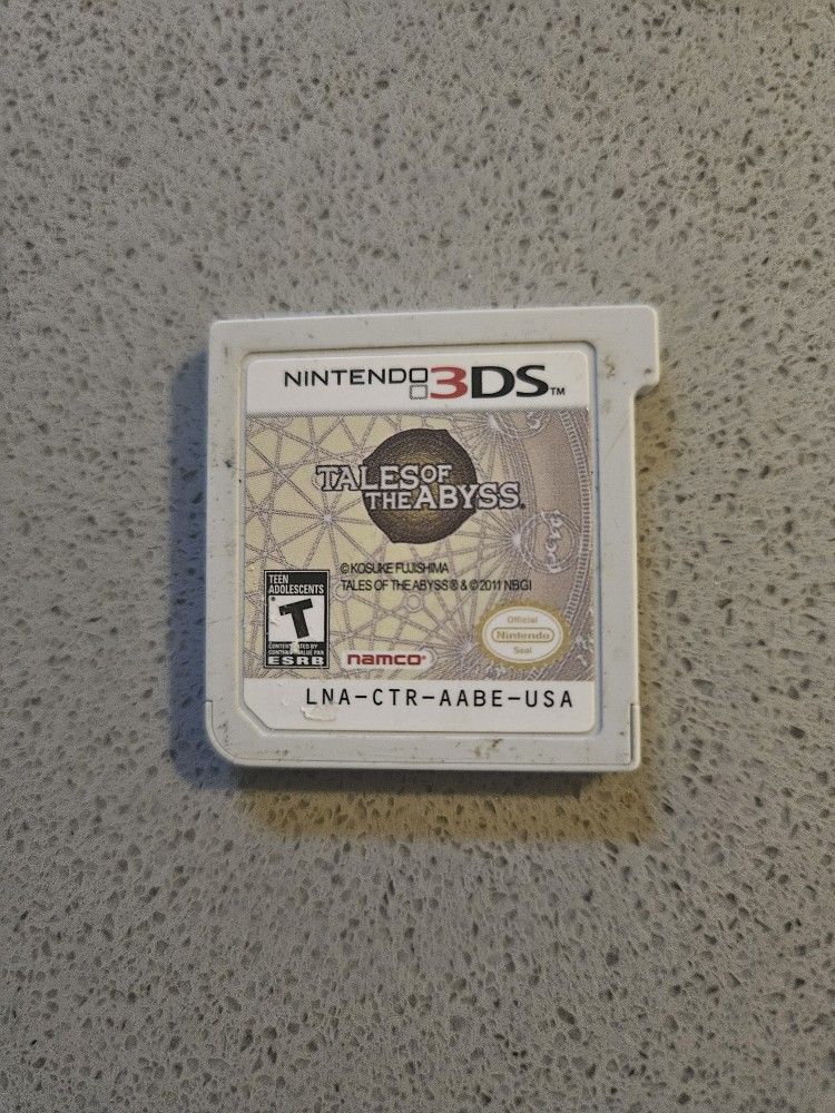 Tales Of The Abyss Nintendo 3DS