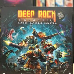 Deep Rock Galactic Board Game  Collectors Edition And Mini Expansion Set