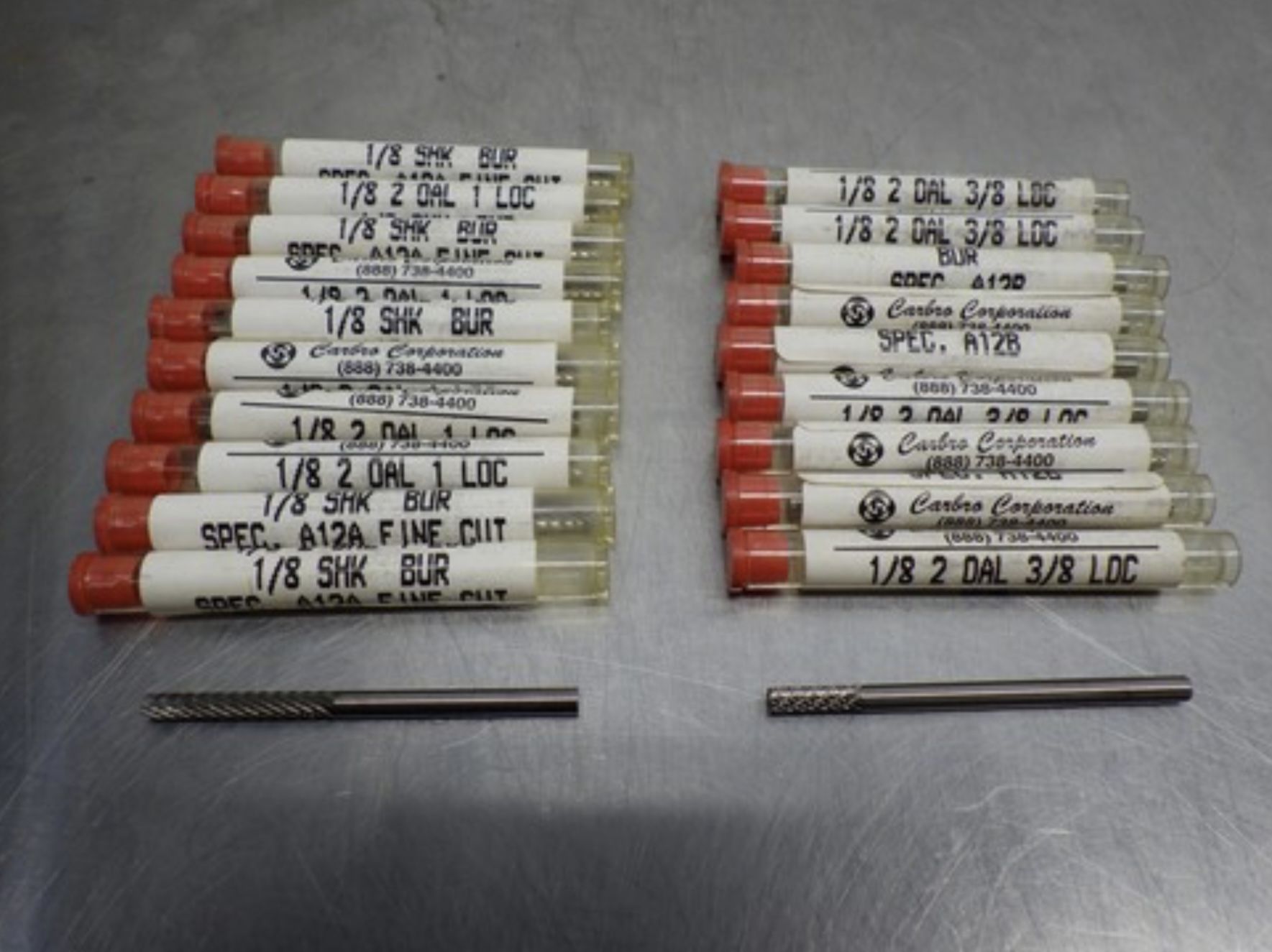 CARBIDE BURRS AND ENDMILLS…/SOME HSS