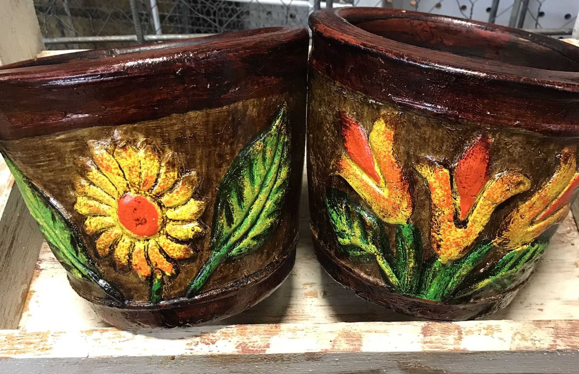 Beautiful Small flower Pots $28 Set