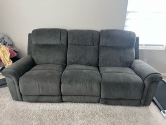 Recliner sofa and loveseat