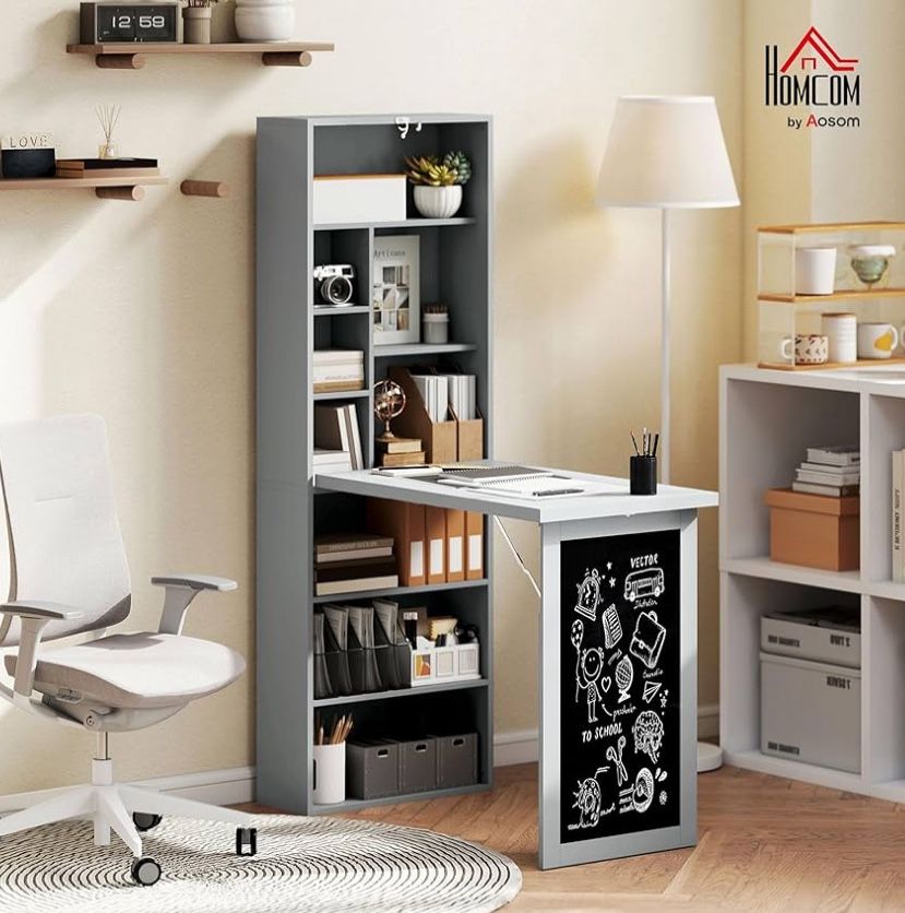 Cool Fold Away Desk With Black board