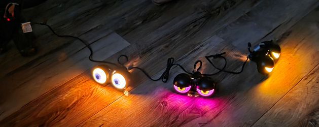 Plug in light up Halloween eyes