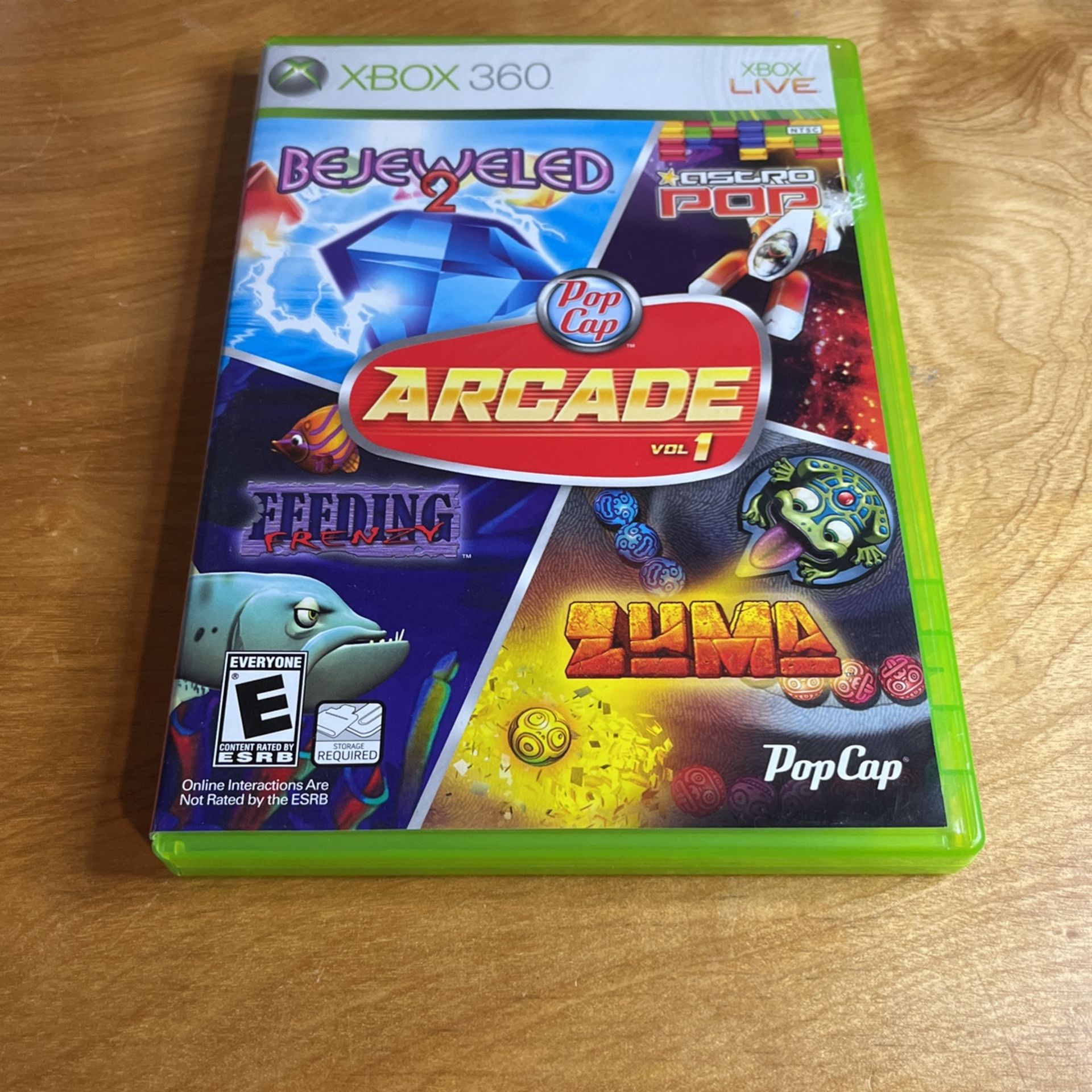 Xbox 360 - Pop cap Arcade Volume 1