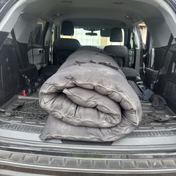 Black Futon Mattress – Removable Cover