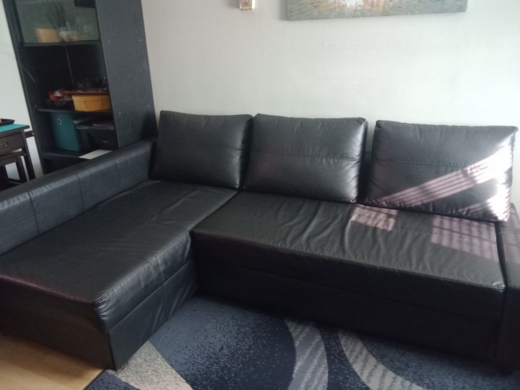 Leather Sofa Sleeper 
