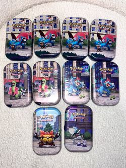 Pokemon Lumiose City Mini Tin [Set of 10] - Miscellaneous Cards & Products (MCAP)