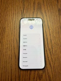 iPhone 15 Locked For Parts, Good screen