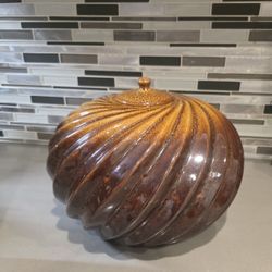 Large Ceramic Brazier with Base