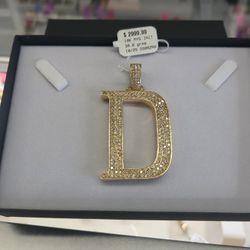 10k Solid Gold Diamond Pendant 30.6 Grams Layway Available 10% Down If You Interested Please Make Sure You Ask For Maribel Thank You 