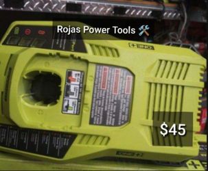 RYOBI ONE 18V DUAL CHEMISTRY CHARGER