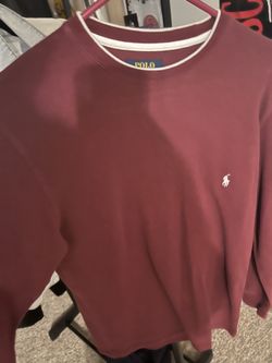 Mens Polo Waffle Knit 